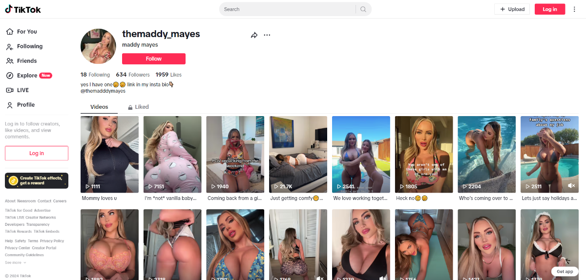 17 HOTTEST TikTokers With OnlyFans Accounts in 2024 Black Hat  